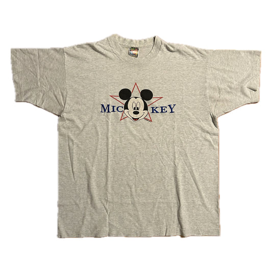 90’s Disney Mickey Unlimited Embroidered Tshirt - Large - 23” x 28”