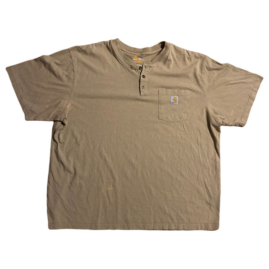 Carhartt Carphartt Quarter Button Up Pocket Tshirt - XLarge - 29” x 31”