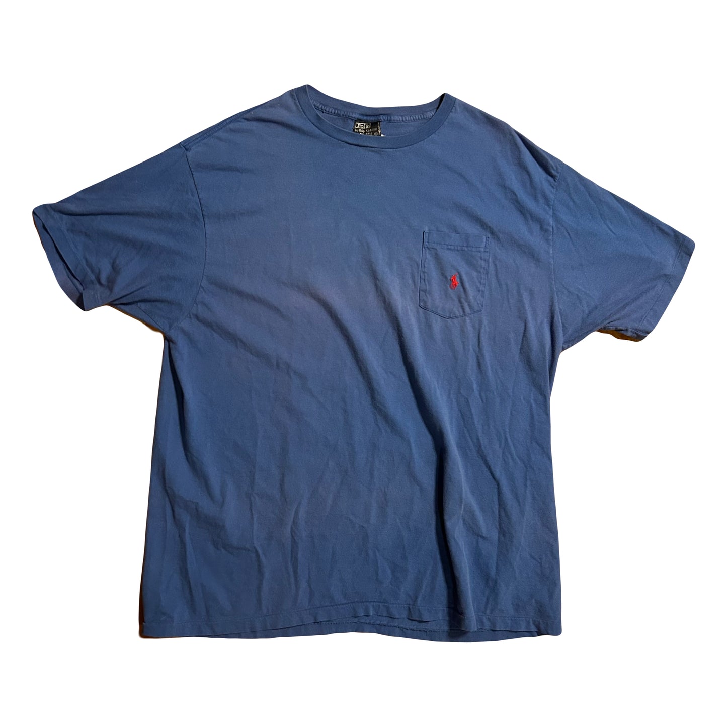 90’s Polo RalPH Lauren Pocket Tshirt - XLarge - 24” x 30”