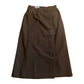 80’s College Town Button Brown Skirt - 21” x 28”