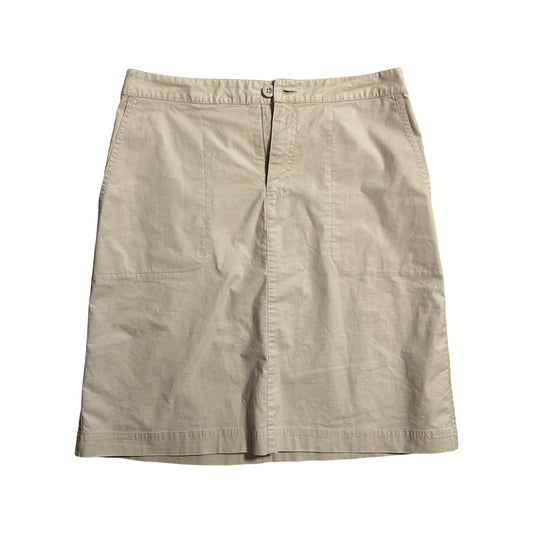 Gap Stretchy Khaki Skirt - Women’s 6 - 28” x 21”