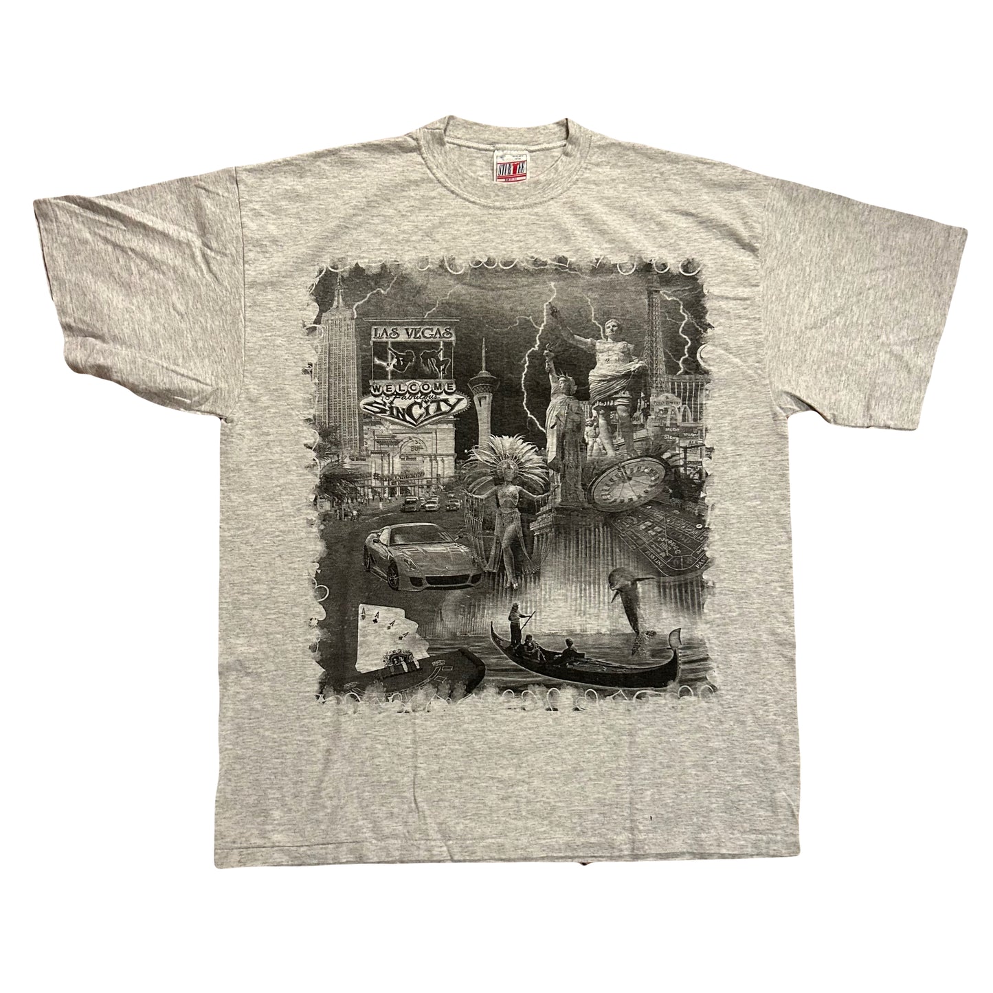 90’s Sturtee Las Vegas Sin City Tshirt - XLarge - 25” x 32”