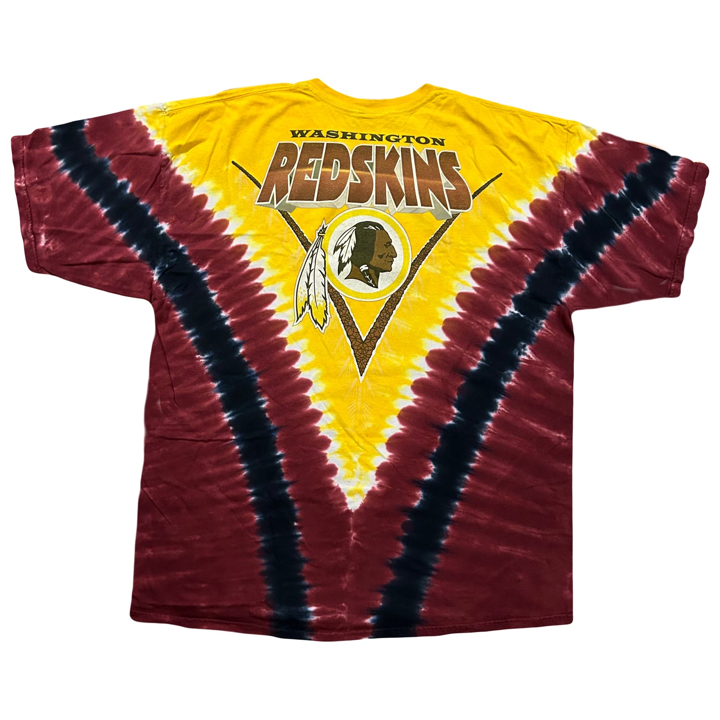 NFL Washington Redskins Football Tie Dye Tshirt - XLarge - 24” x 32”