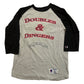 Champion Doubles and Dingers We Have Hard Wood Raglan Shirt - Medium - 21” x 28”