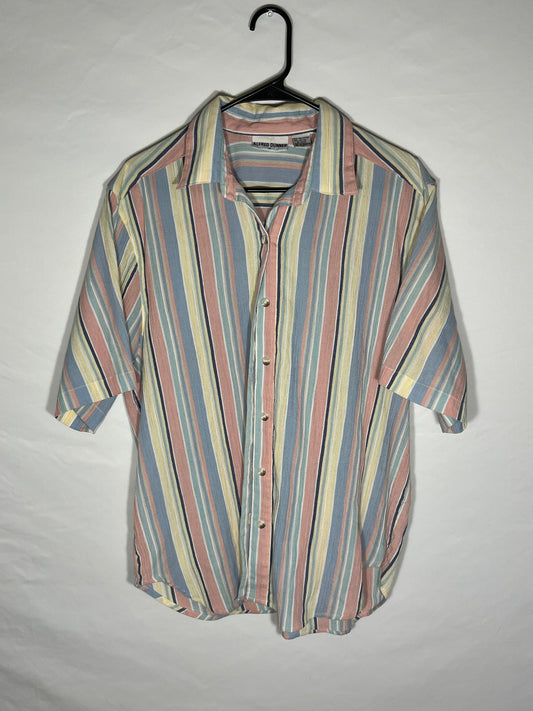 Alfred Dunner Short Sleeve Button Up Shirt - XLarge - 24” x 28”