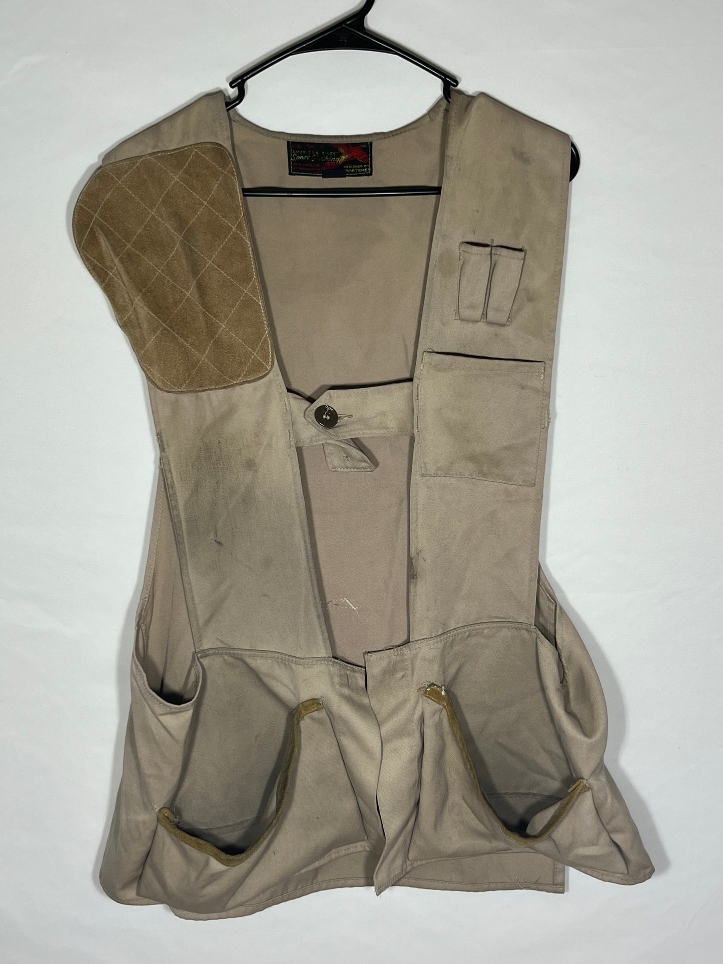 60's Hunting Vest - Large - 22” x 27”