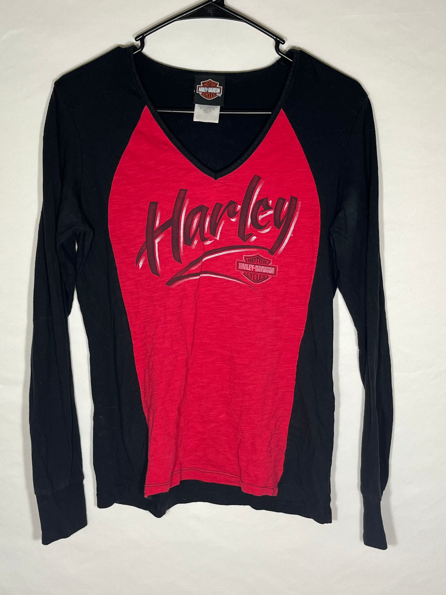 90's Harley Davidson Longsleeve Top - XSmall - 17.5” x 23”