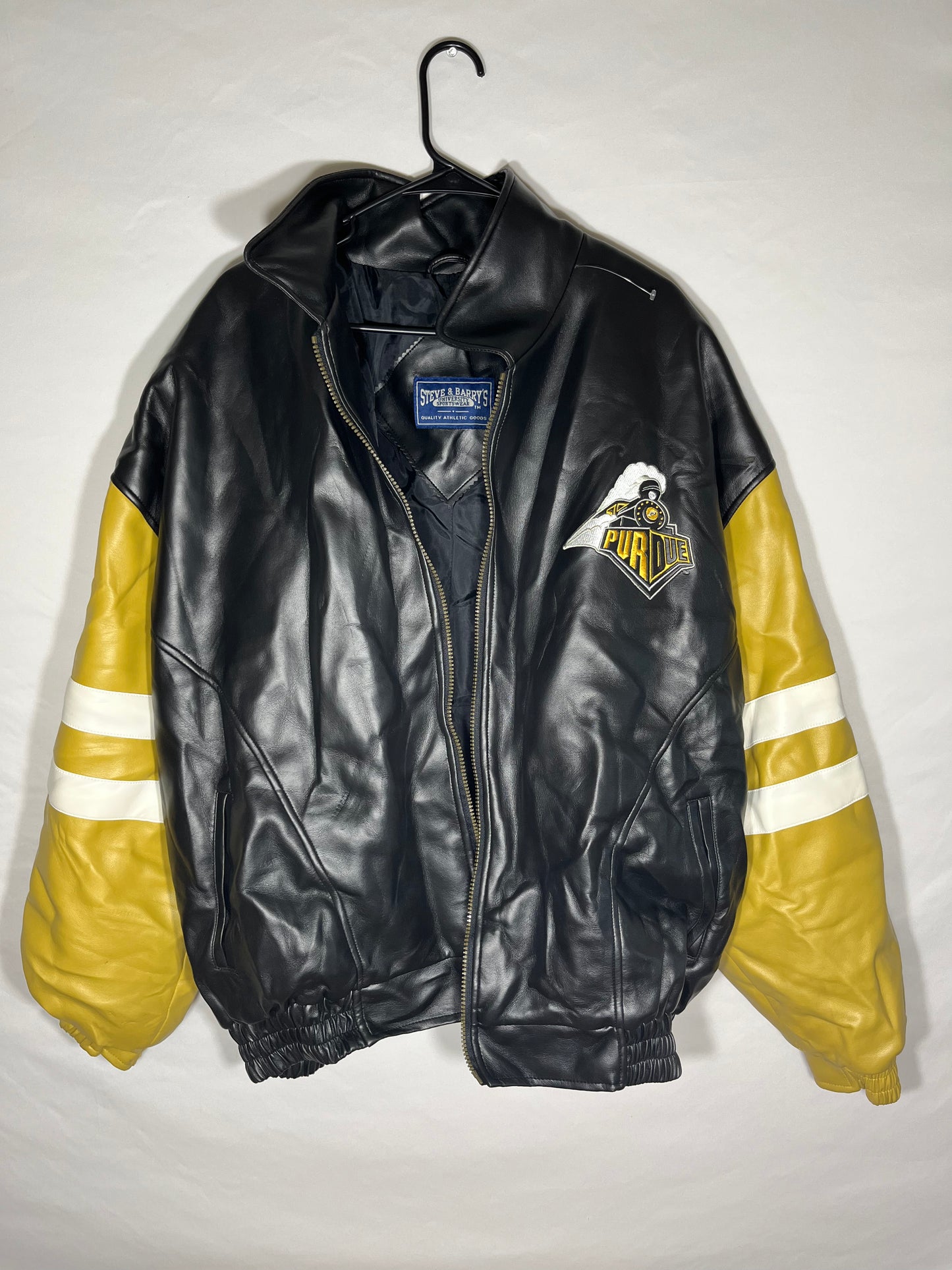 Purdue Leather Jacket - XLarge - 28” x 27”