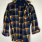 70/80's Flannel Longsleeve Button Up Shirt - Large - 22” x 28”