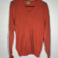 40's McGregor Lambs Wool Vneck Sweater - Small - 18” x 26”