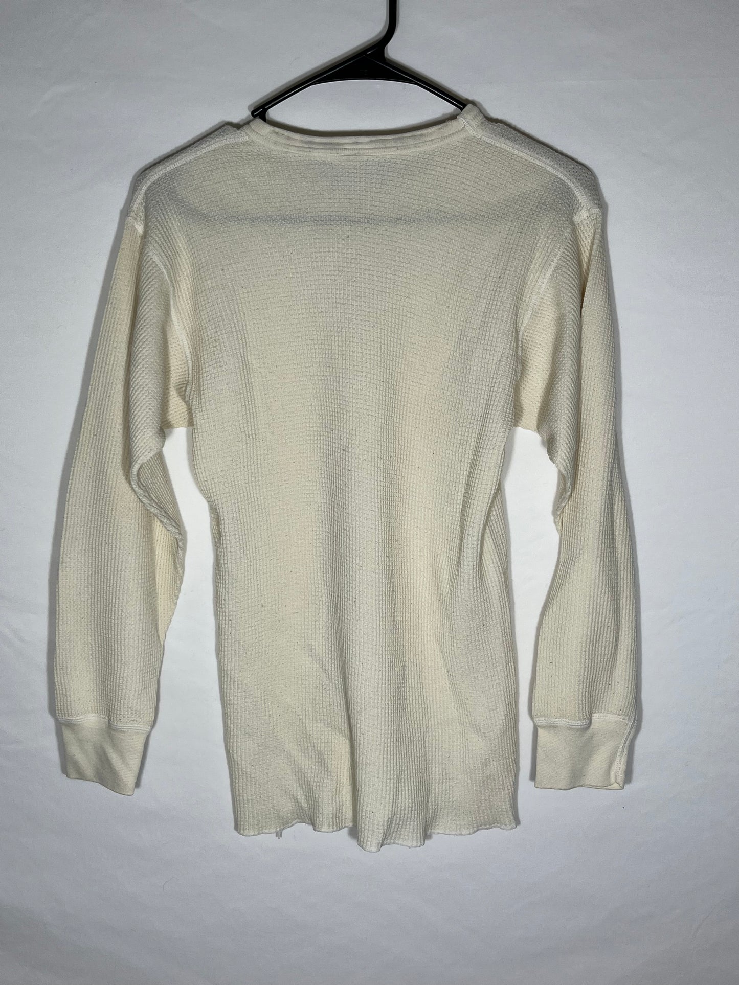 80's Thermal Longsleeve Shirt - XSmall Stretchy - 15” x 25”