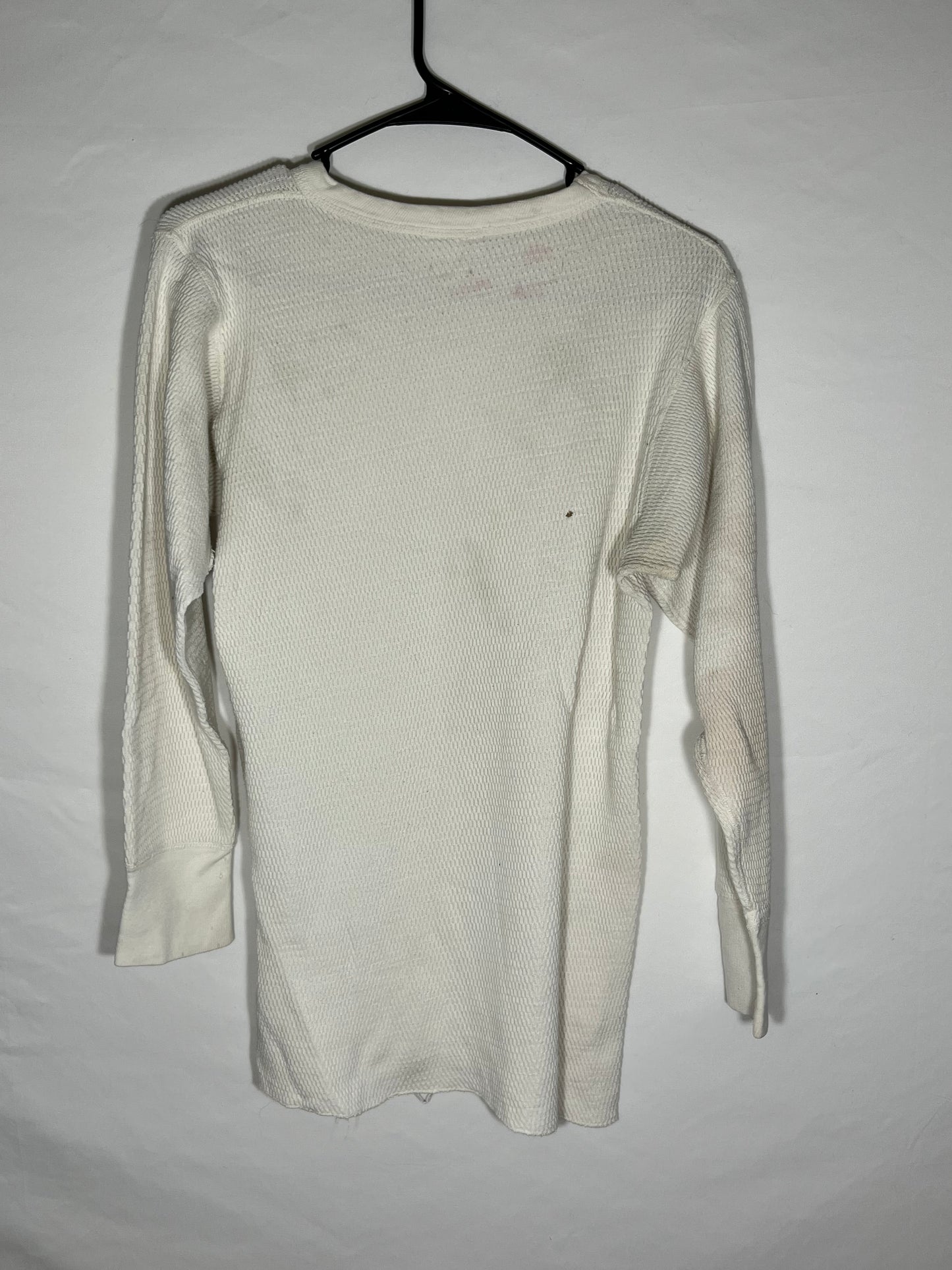 70's Sears Thermal Longsleeve - Small tagged XLarge - 18” x 27”