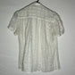 Stuart Lang Sheer Short Sleeve Button Up - Medium - 21” x 24”