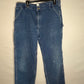 Carphartt Flannel Lined Jeans - 36” x 31.5”