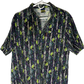 Gecko Short Sleeve Button Up Shirt - Medium - 20” x 27”