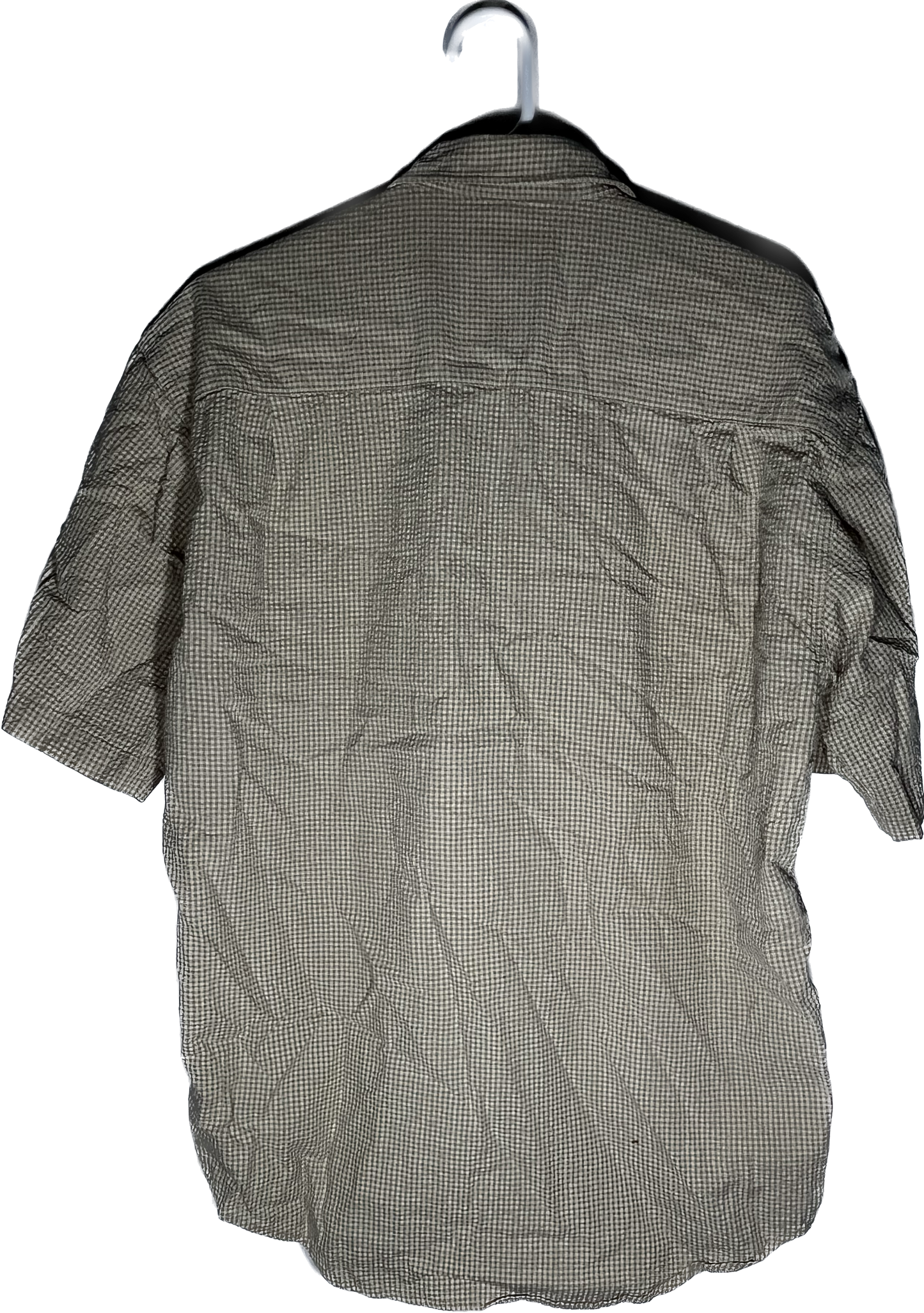 Bill Blass Short Sleeve Button Up Shirt - Large - 23” x 30”