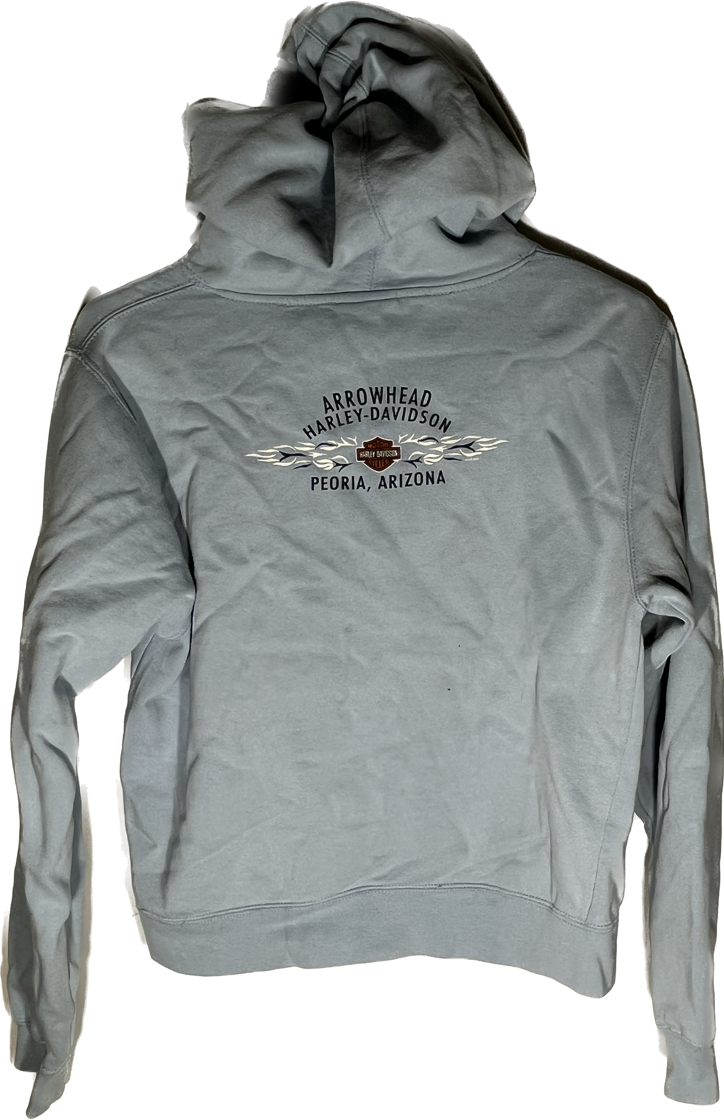 Harley Davidson Hooded Sweatshirt - Small - 18” x 20”