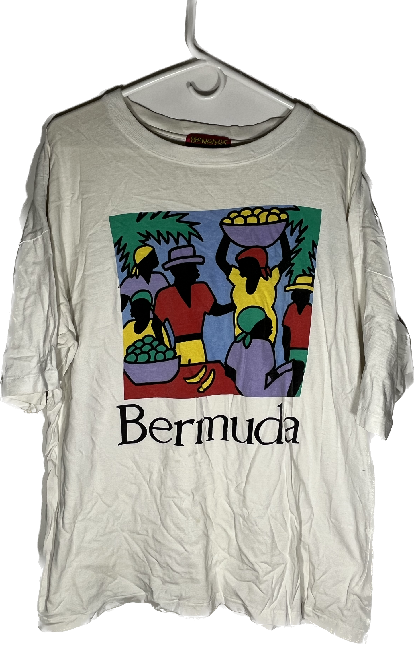 90's Bananas Bermuda Tshirt - XLarge - 24” x 27”