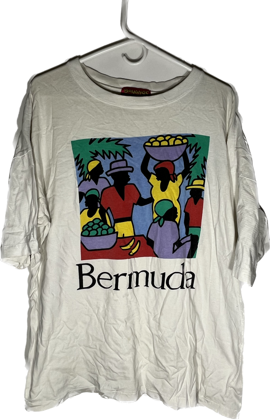 90's Bananas Bermuda Tshirt - XLarge - 24” x 27”