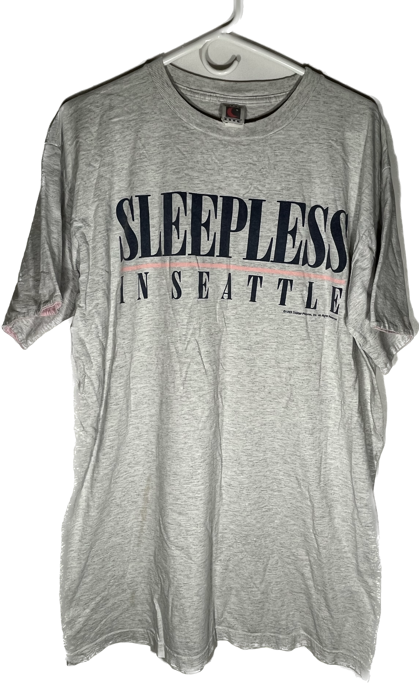 90's Sleepless in Seattle Double Sleeved Tshirt - Large - 23.5” x 32”