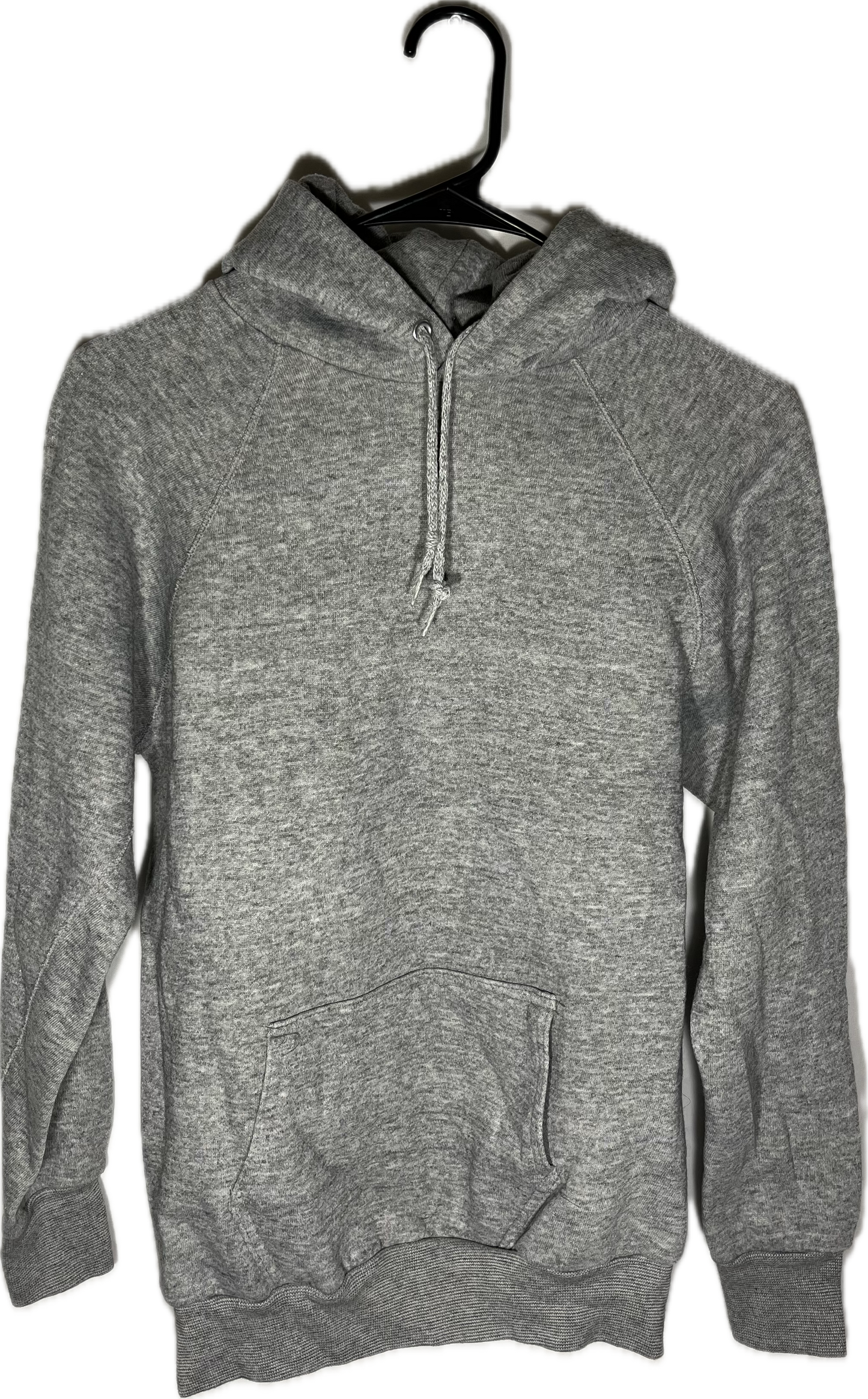 80’s Steinwurtzel Blank Grey Hoodie Sweatshirt - Small - 18” x 24”