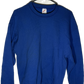 90’s Jerzees Blank Blue Crewneck Sweatshirt - Medium - 20” x 26”