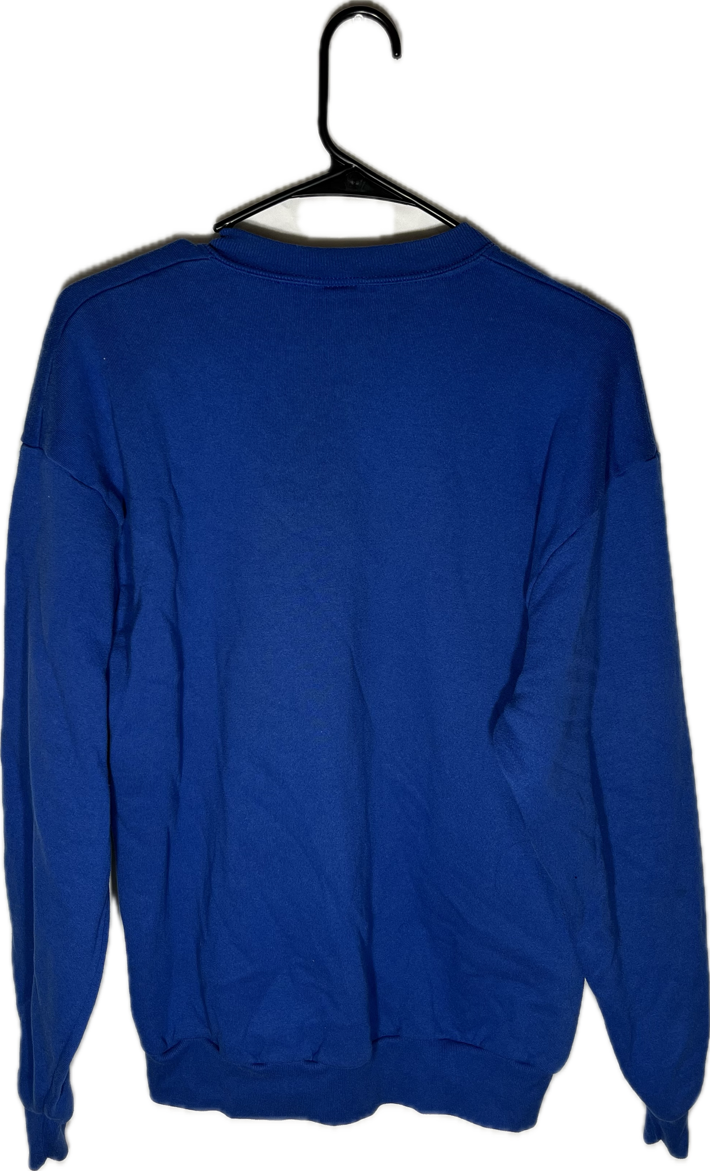 90’s Jerzees Blank Blue Crewneck Sweatshirt - Medium - 20” x 26”