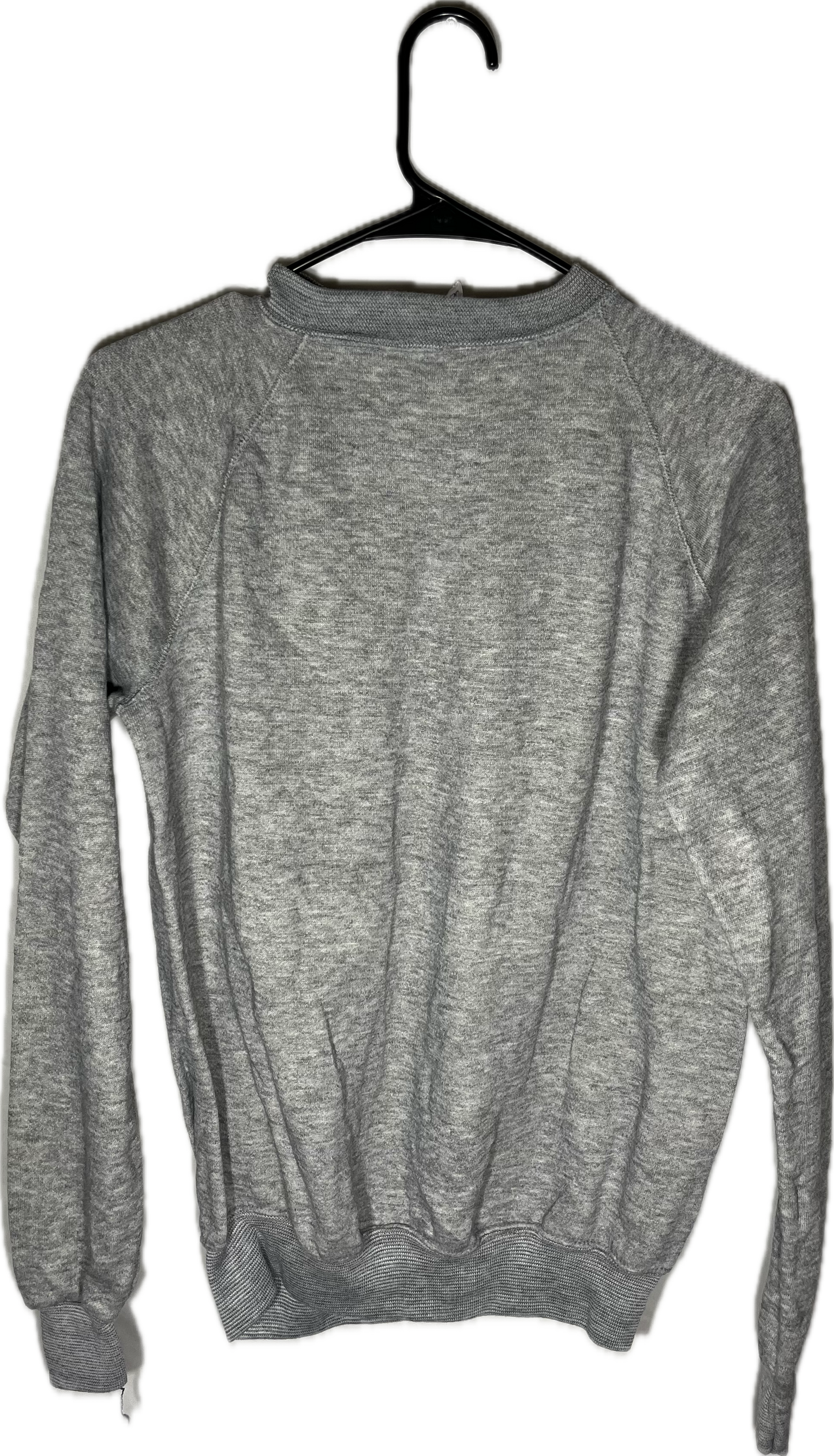 80’s JCPenney Blank Grey Crewneck Sweatshirt - Medium - 21.5” x 25”