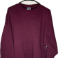 90’s Tultex Maximum Sweats Blank Maroon Crewneck Sweatshirt - XLarge - 25” x 27.5”