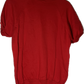 80’s Action Blank Red Short Sleeve Crewneck Sweatshirt - Medium - 20.5” x 25.5”