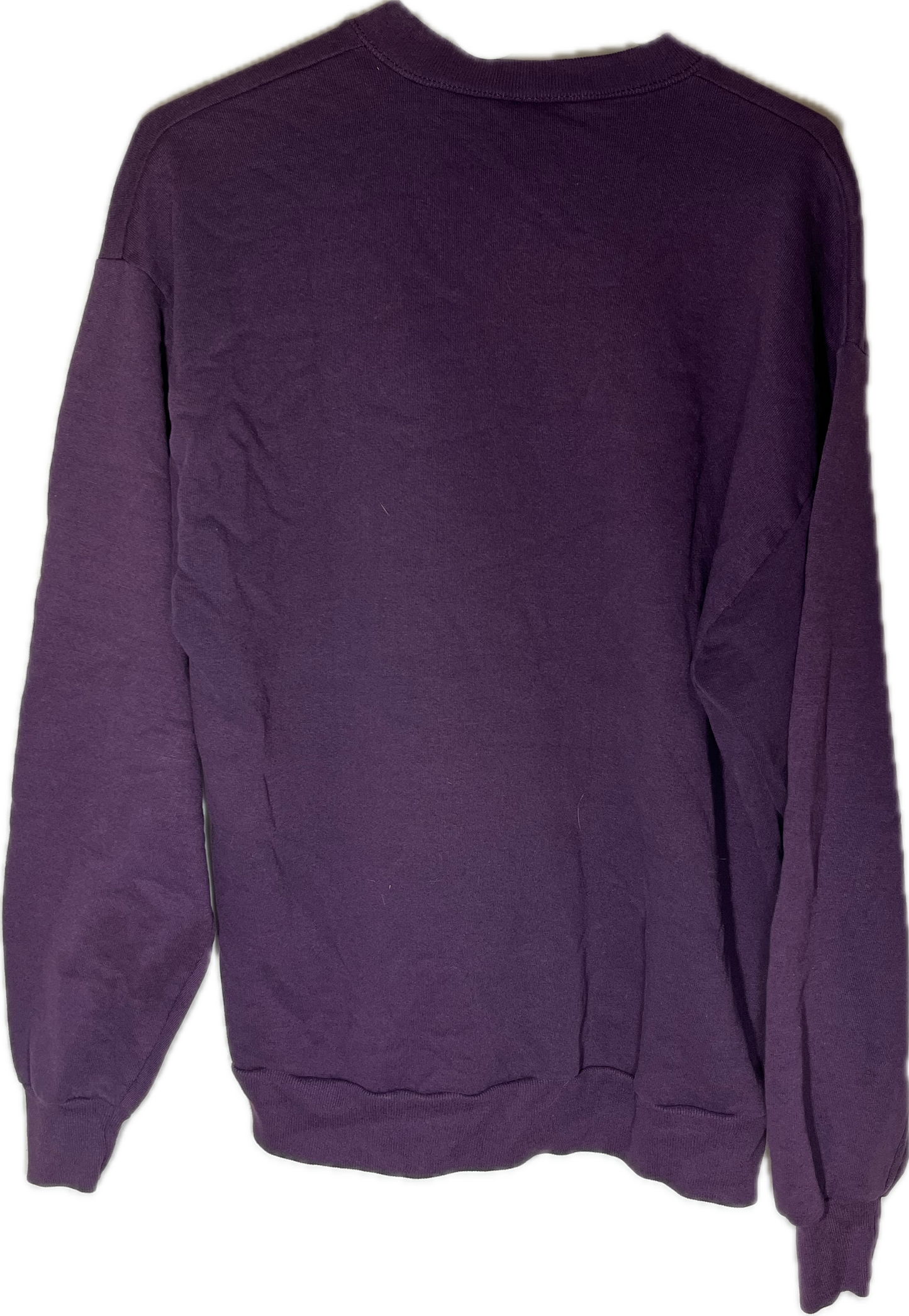 90’s Jerzees Blank Plum Crewneck Sweatshirt - Medium - 20” x 26”