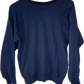 80’s Medallion Blank Navy Crewneck Sweatshirt - Small - 18.5” x 20”