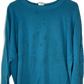 80’s Blank Boxy Blue Crewneck Sweatshirt - XLarge - 24.5” x 25”