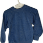 70’s Blank Blue Crewneck Sweatshirt - XSmall - 14” x 18”