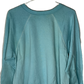 70’s Blank Baby Blue Boxy Crewneck Sweatshirt - Large - 22” x 20.5”