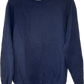 80’s Bassett Walker Blank Navy Crewneck Sweatshirt - Large - 22.5” x 25.5”