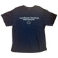 Tennessee River I Smile Because I Have No Idea What’s Going On! Dark Navy Tshirt - Medium - 20” x 28”