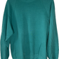 90’s Jerzees Blank Turquoise Crewneck Sweatshirt - Medium - 21” x 25.5”