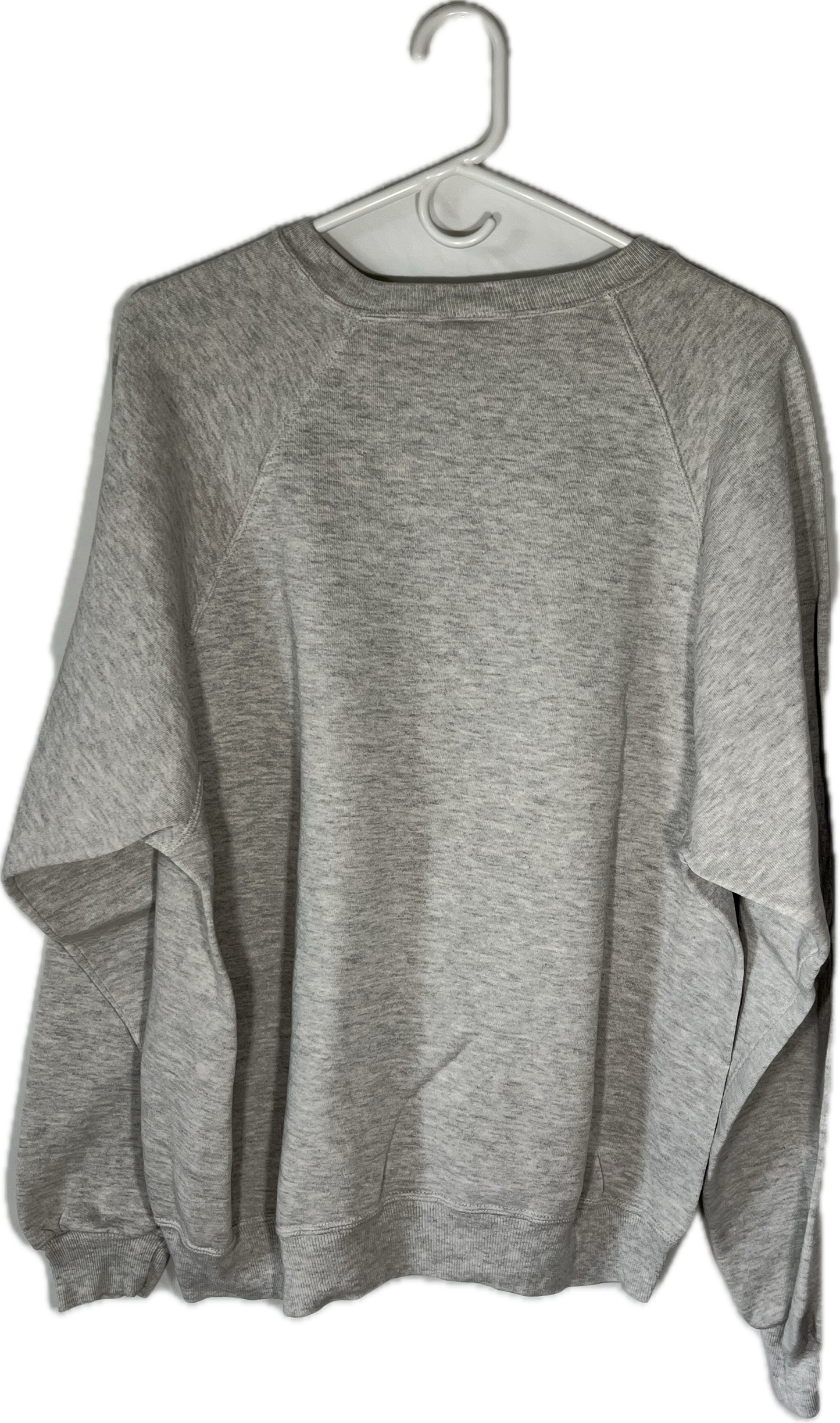 90’s Jerzees Blank Grey Crewneck Sweatshirt - XLarge - 24.5” x 25.5”