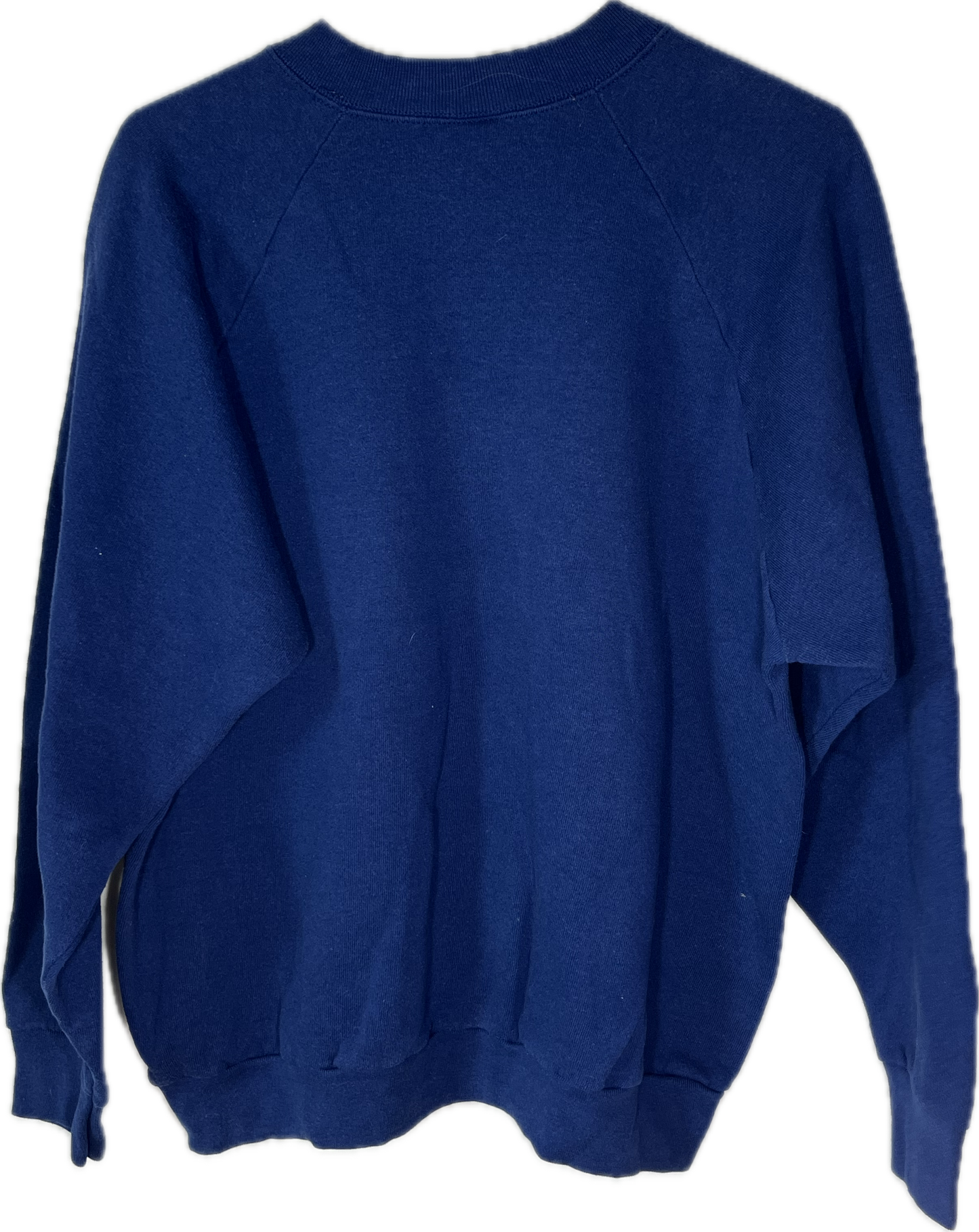 80/90’s FOTL Blank Navy Boxy Crewneck Sweatshirt - XLarge - 24” x 24.5”