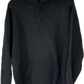 90’s Jerzees Blank Black Hoodie Sweatshirt - Large - 23” x 26.5”