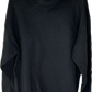 90’s Jerzees Blank Black Hoodie Sweatshirt - Large - 23” x 26.5”