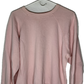 80's Tultex Blank Pink Boxy Crewneck Sweatshirt - XLargre - 24” x 21.5”