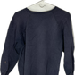 80/90’s Blank Boxy Navy Crewneck Sweatshirt - Medium - 21” x 20”