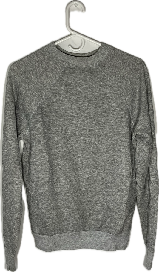 80’s Blank Grey Crewneck Sweatshirt - Small - 19.5” x 24”