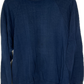 80’s Sears Boxy Blank Navy Crewneck Sweatshirt - Medium - 21.5” x 23”