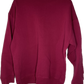 80’s Blank Pinkish Red Crewneck Sweatshirt - Large - 23” x 27.5”