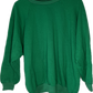 80’s Blank Boxy Green Crewneck Sweatshirt - XLarge - 25.5” x 22.5”