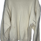 90’s Hanes Blank Cream Crewneck Sweatshirt - XLarge - 24” x 26.5”