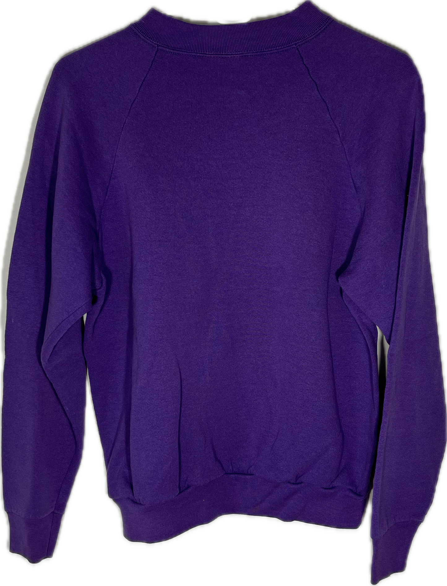 90’s FOTL Blank Purple Crewneck Sweatshirt - Medium - 20” x 23.5”